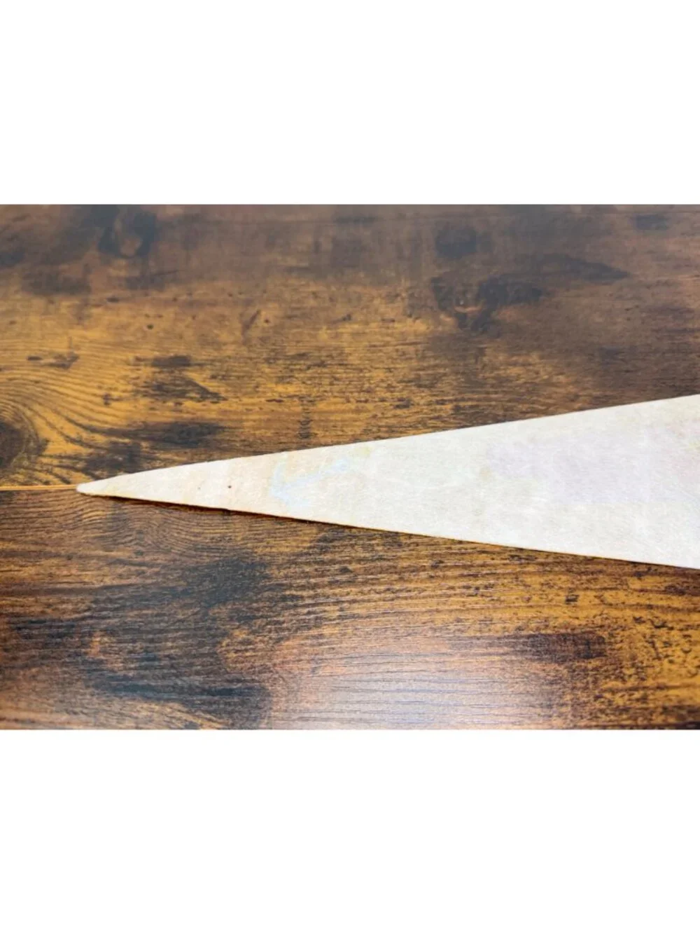 Vintage Battleship Texas Felt Pennant Nautical Collectible 25”